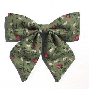 The Samantha ~ Fabric Sailor Bow ~ Fabric Bows for Girls ~ Hair Bows ~clips​​